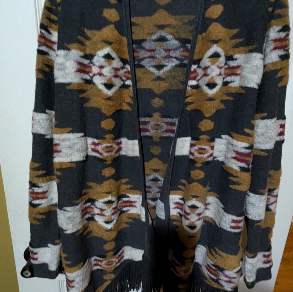 Lucky Brand Aztec Cardigan - Picture 6 of 6